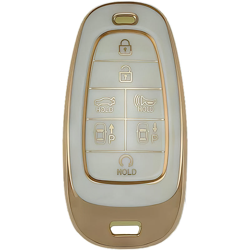 TPU Key Fob Cover For Hyundai 7 Buttons TQ8-FOB-4F28