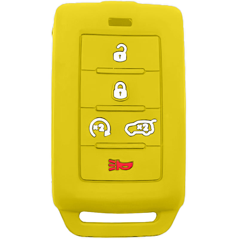 Silicone Protective Cover for Jeep 5 Buttons M3NWXF0B1