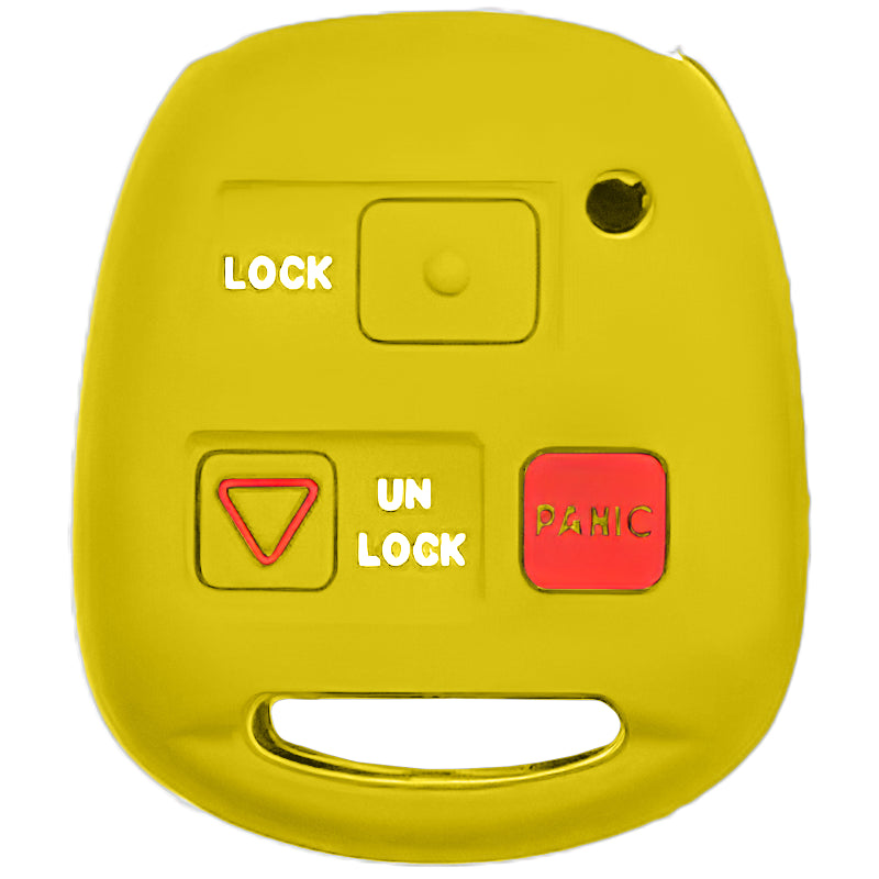 Silicone Protective Cover for Lexus 3 Buttons HYQ1512V