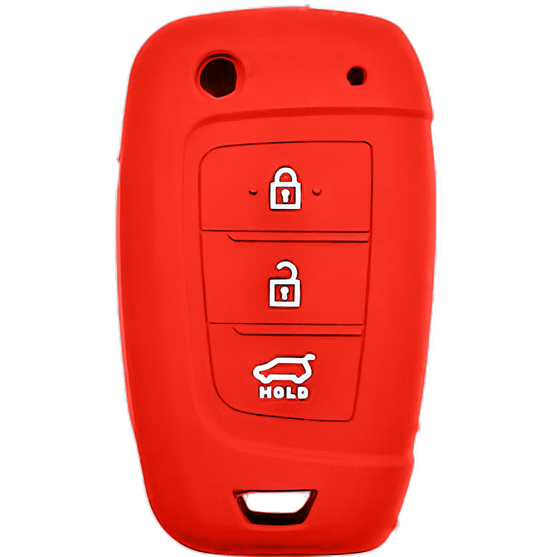 Silicone Protective Cover for Hyundai 3 Buttons TQ8-RKE-4F41