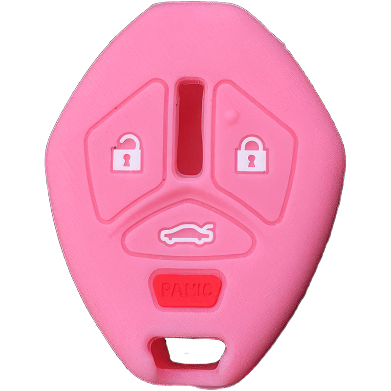 Silicone Protective Key Fob Cover For Mitsubishi 4 Buttons Flipkey Remote