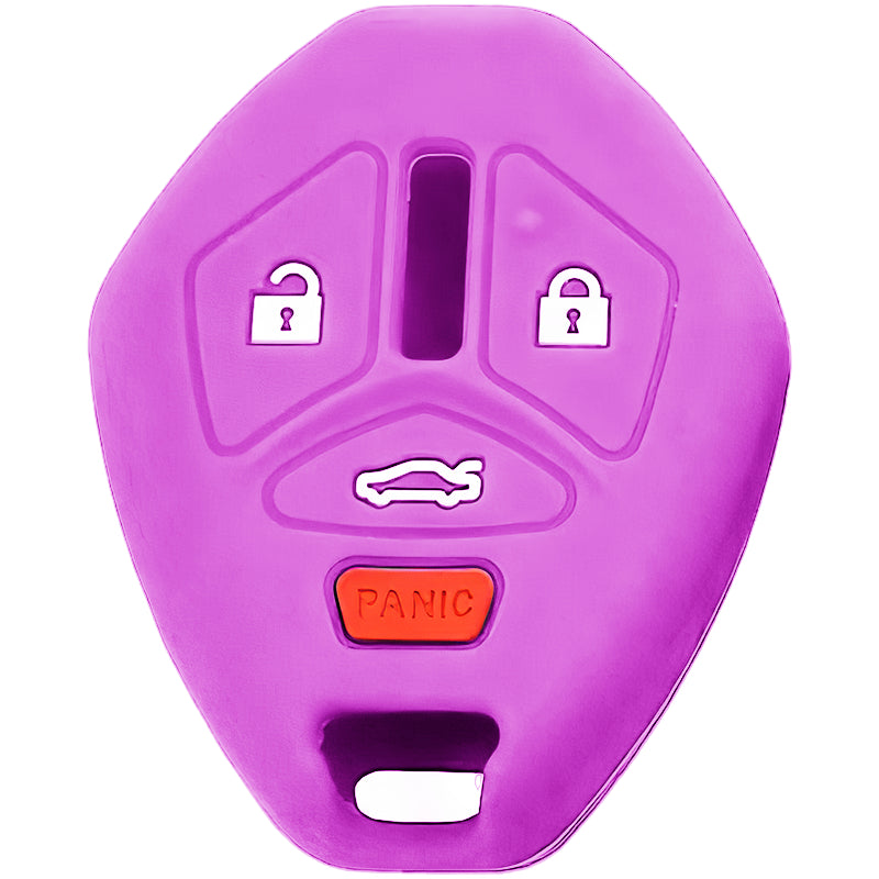 Silicone Protective Key Fob Cover For Mitsubishi 4 Buttons Flipkey Remote