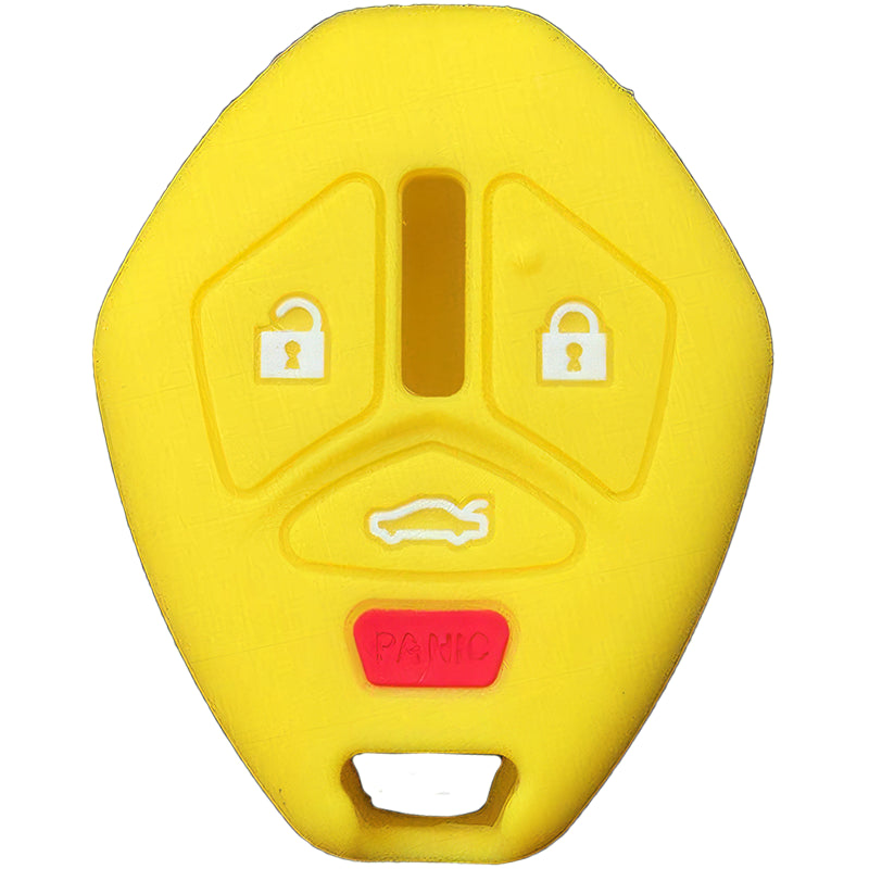 Silicone Protective Key Fob Cover For Mitsubishi 4 Buttons Flipkey Remote