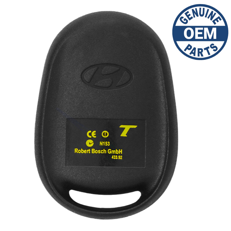 2008 Hyundai Tiburon Regular Remote 95440-2C4101