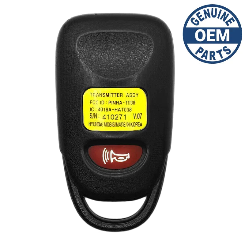 2011 Hyundai Santa Fe Remote PN: 95411-0W100, 95411-0W120