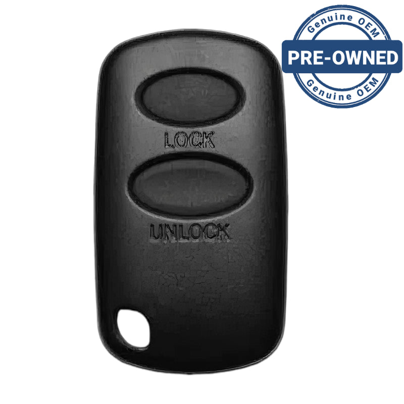 2001 Suzuki Esteem Remote PN: 37180-54G22 FCC ID: MOZD01TB with Oval Buttons