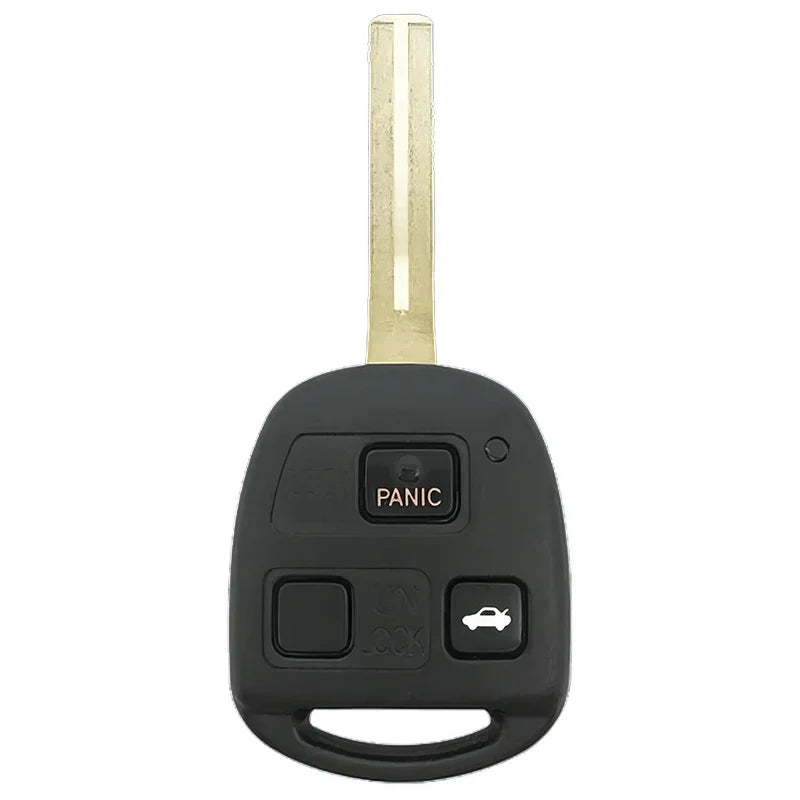 2006 Lexus ES330 3 Button Remote Head Key PN: 89070-33751, 89070-33750