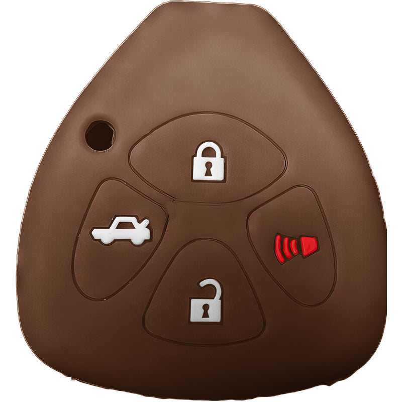 Silicone Protective Key Fob Cover For Toyota/Scion 4 Buttons Remote Head Key