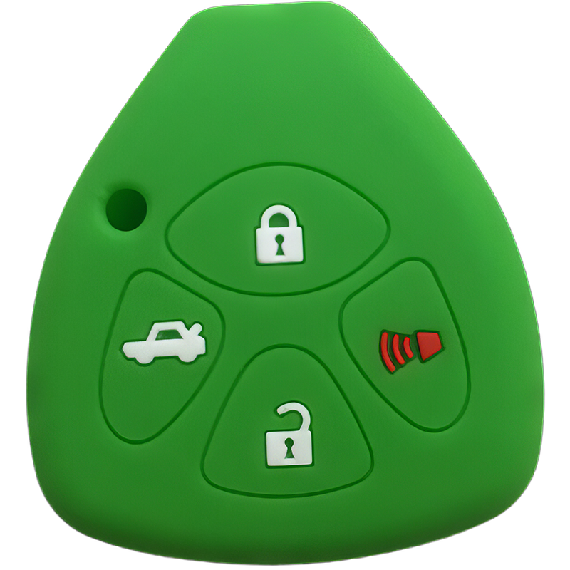 Silicone Protective Key Fob Cover For Toyota/Scion 4 Buttons Remote Head Key