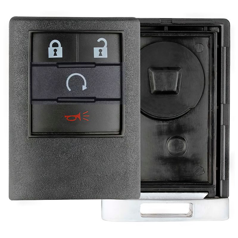 Cadillac 4 Button Remote Start OUC6000066 Replacement Case