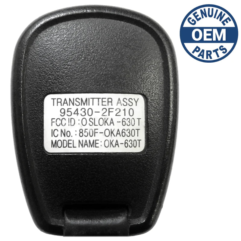 2005 Kia Spectra Regular Remote PN: 95430-2F310