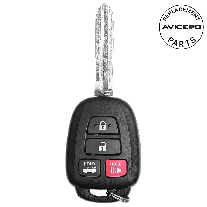 2016 Toyota Camry Remote Head Key PN: 89070-02880, 89070-06421