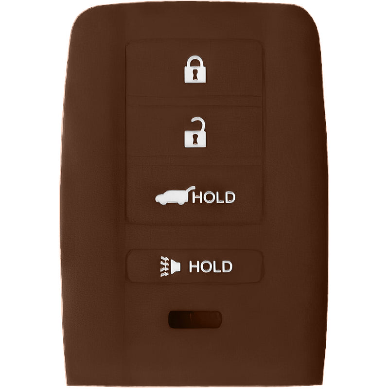 Silicone Key Fob Cover For Acura 4 Buttons Smart Key Remote