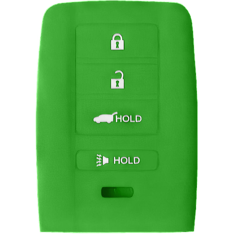 Silicone Key Fob Cover For Acura 4 Buttons Smart Key Remote