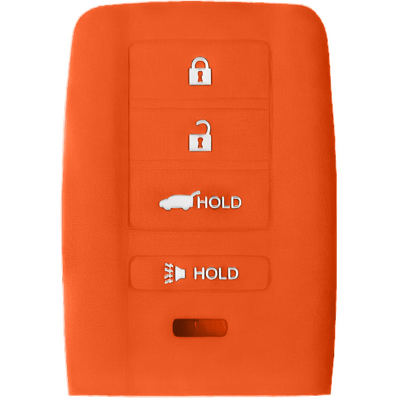 Silicone Key Fob Cover For Acura 4 Buttons Smart Key Remote