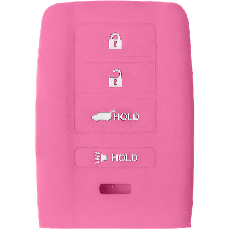 Silicone Key Fob Cover For Acura 4 Buttons Smart Key Remote