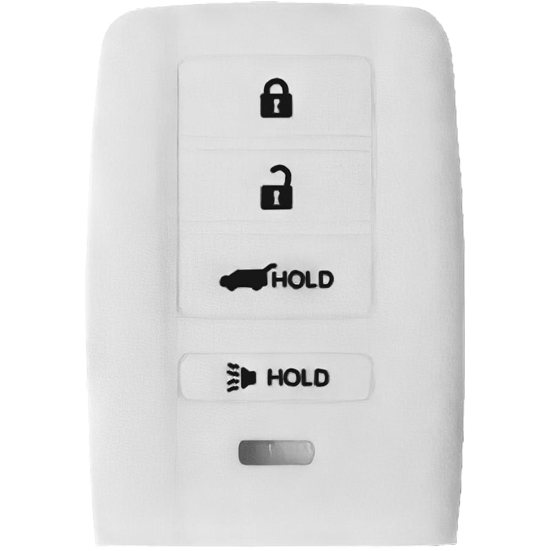 Silicone Key Fob Cover For Acura 4 Buttons Smart Key Remote