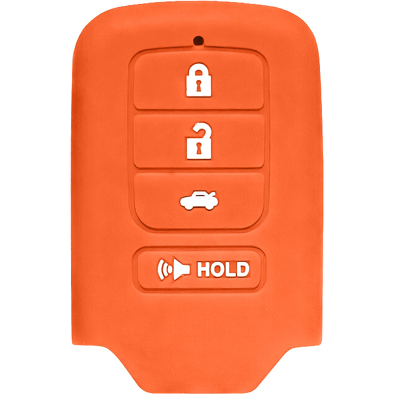 Silicone Key Fob Cover For Honda 4 Buttons Smart Key Remote
