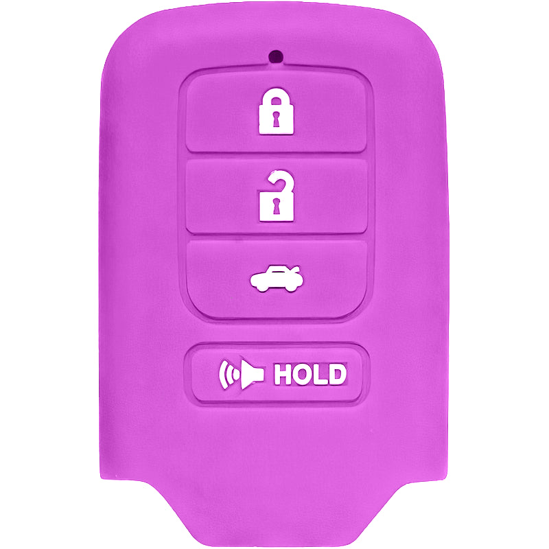 Silicone Key Fob Cover For Honda 4 Buttons Smart Key Remote