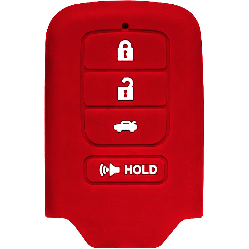 Silicone Key Fob Cover For Honda 4 Buttons Smart Key Remote