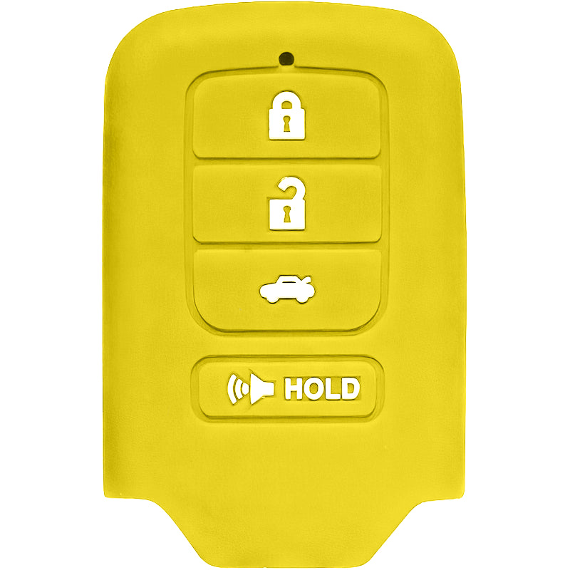 Silicone Key Fob Cover For Honda 4 Buttons Smart Key Remote