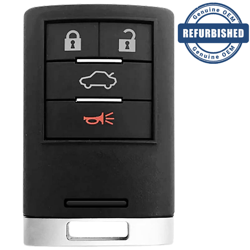 2012 Cadillac CTS Smart Key Fob Driver 2 PN: 25854938, 25946299