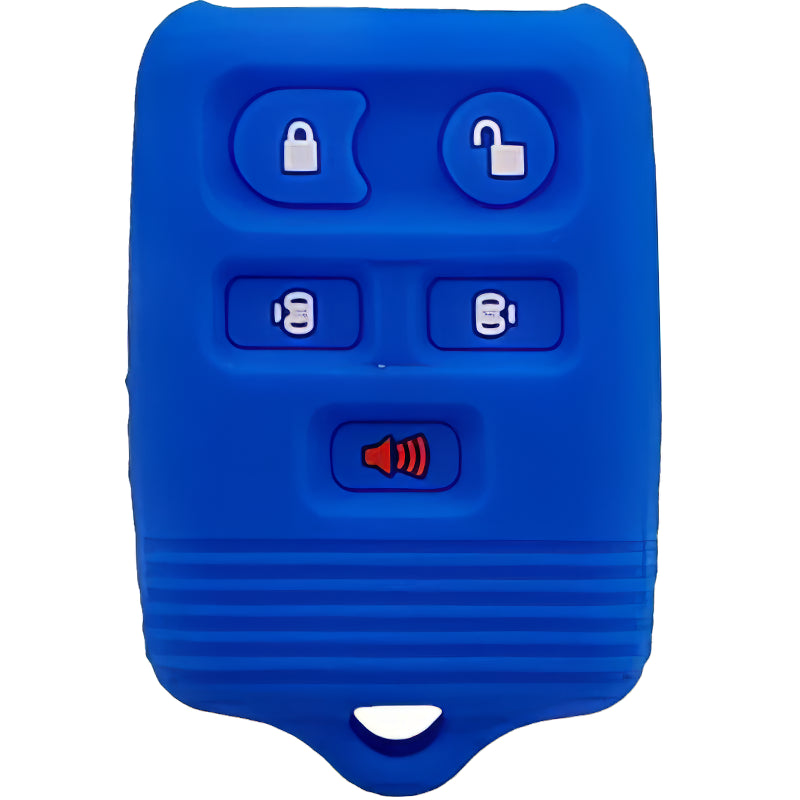 Silicone Key Fob Cover For Ford 5 Buttons Remote