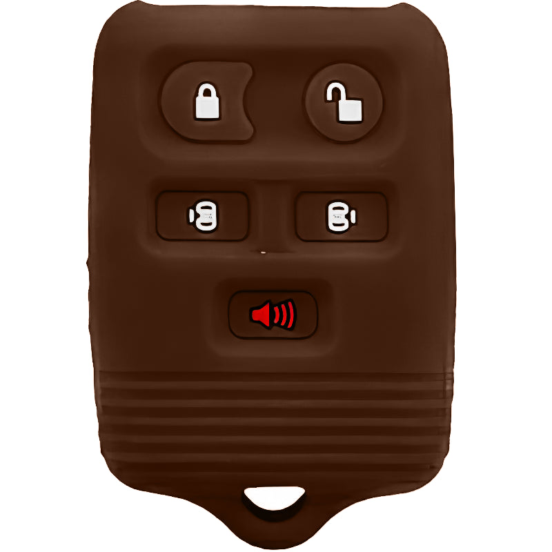 Silicone Key Fob Cover For Ford 5 Buttons Remote