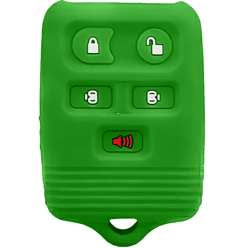 Silicone Key Fob Cover For Ford 5 Buttons Remote