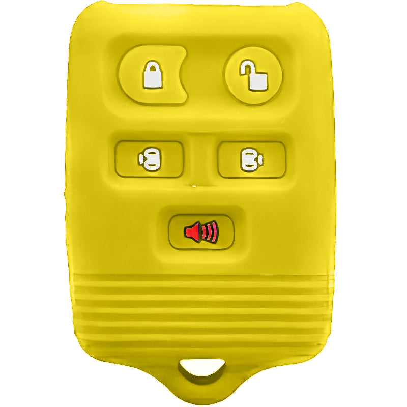 Silicone Key Fob Cover For Ford 5 Buttons Remote