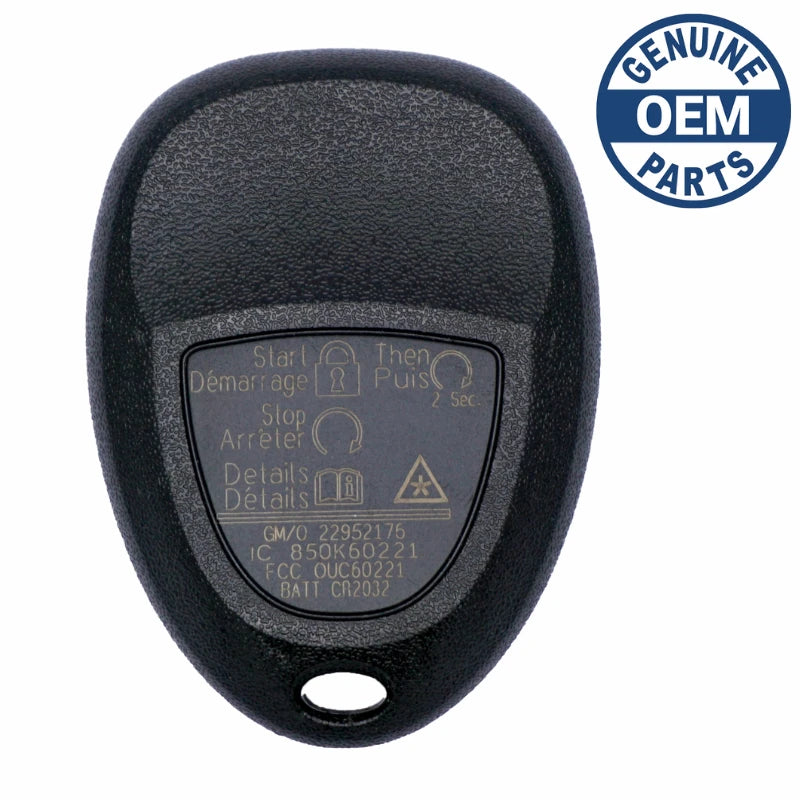 2008 Saturn Aura Remote PN: 22733524