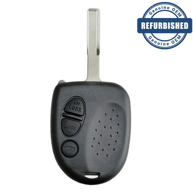 2004 Pontiac GTO Remote Head Key FCC ID: QQY8V00GH40001 PN: 92123129