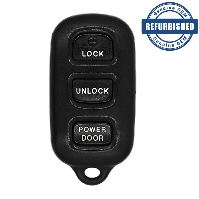 1999 Toyota Sienna Remote GQ43VT14T 89742-08050 with 1 Power Sliding Door