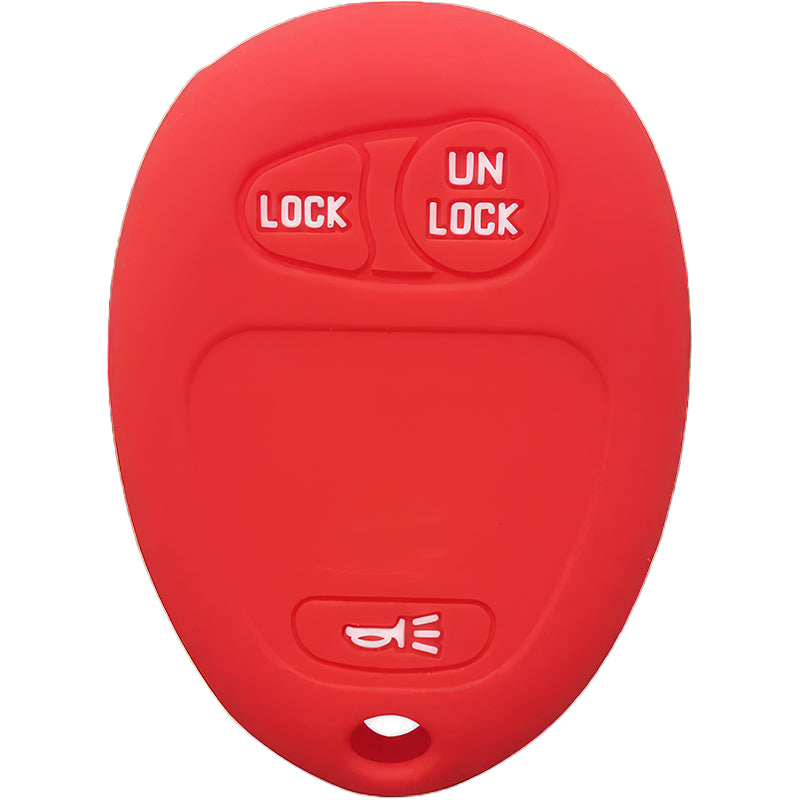 Silicone Key Fob Cover For GM 3 Buttons Regular Remote
