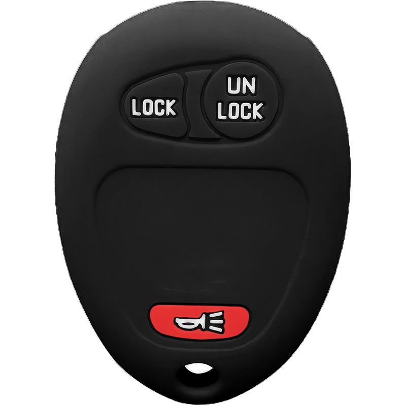 Silicone Key Fob Cover For GM 3 Buttons Regular Remote