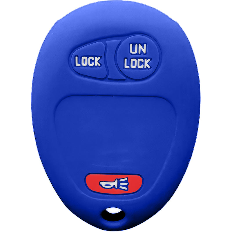 Silicone Key Fob Cover For GM 3 Buttons Regular Remote