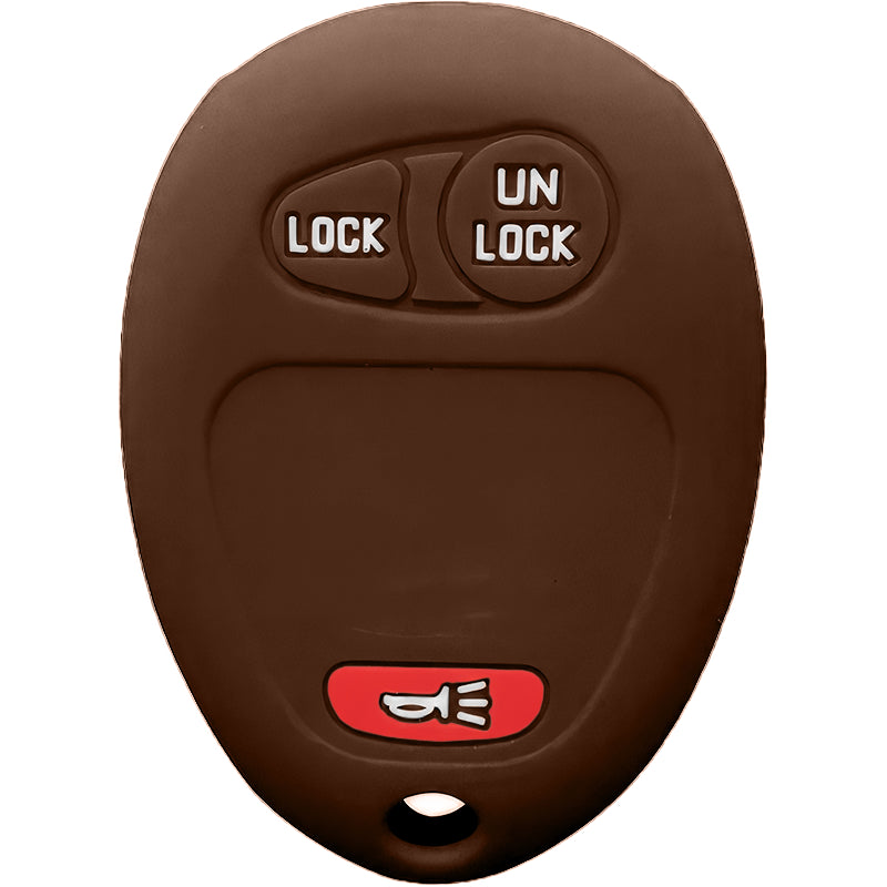 Silicone Key Fob Cover For GM 3 Buttons Regular Remote