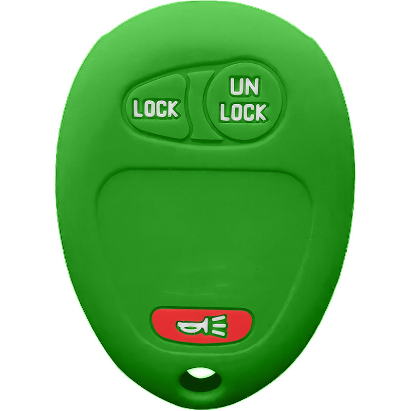 Silicone Key Fob Cover For GM 3 Buttons Regular Remote