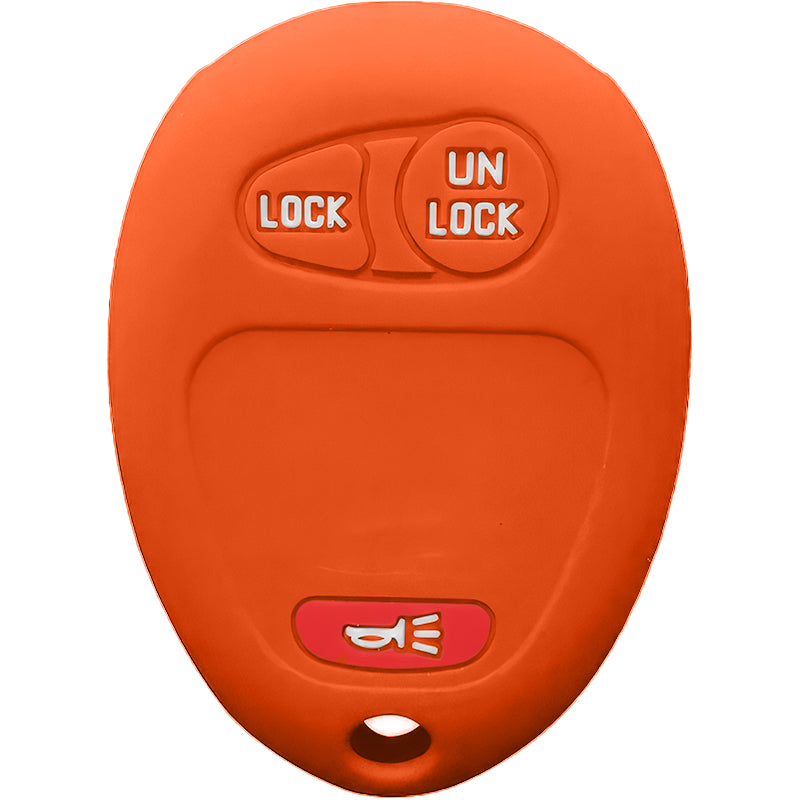 Silicone Key Fob Cover For GM 3 Buttons Regular Remote