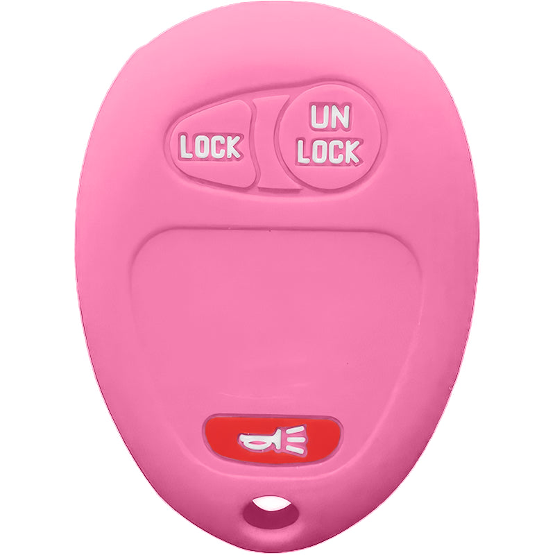 Silicone Key Fob Cover For GM 3 Buttons Regular Remote