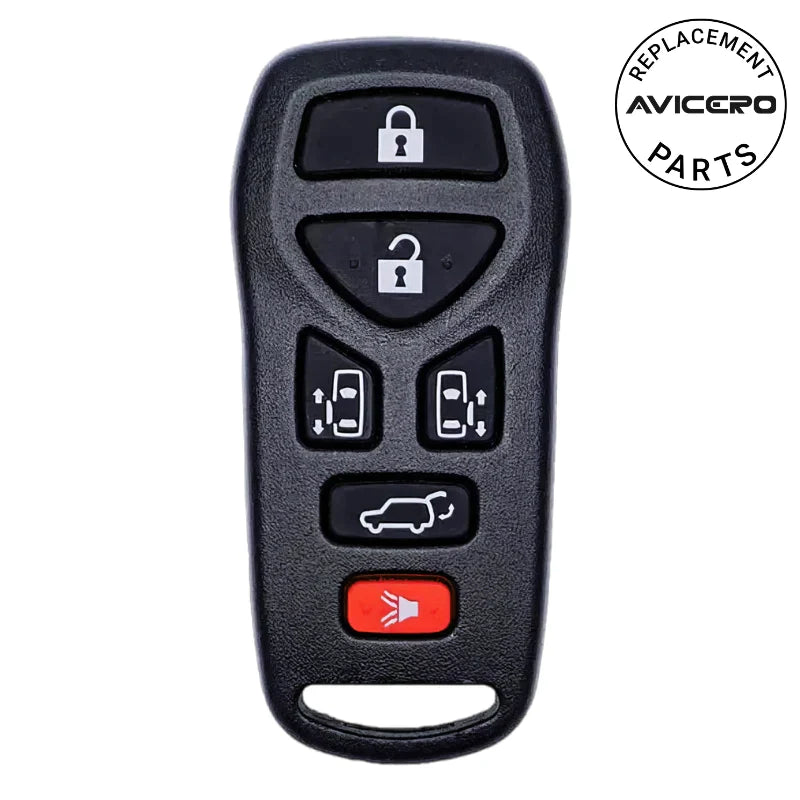2005 Nissan Quest Keyless Entry Remote 28268-5Z200 KBRASTU51