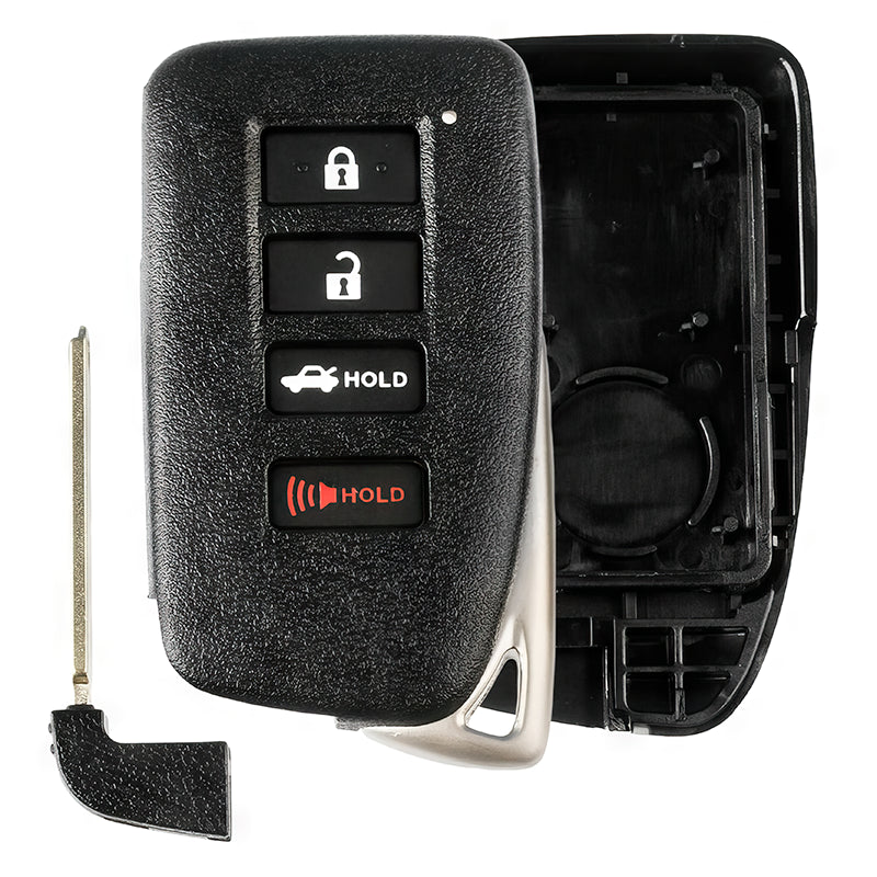 Lexus 4 Button HYQ14FBA, HYQ14FBB Replacement Case 1551A-14FBA