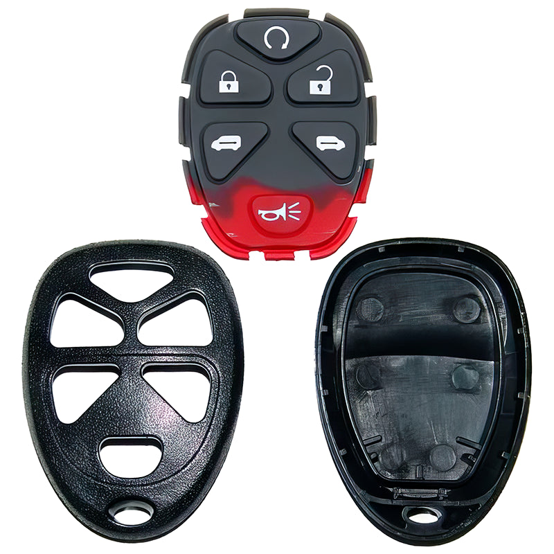 New GM Replacement Case and Button Pad fits 6 buttons
