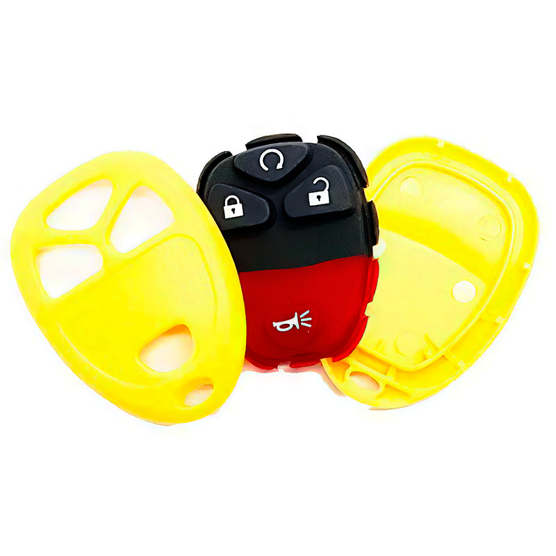 New GM Replacement Case and Button Pad fits 4 Buttons