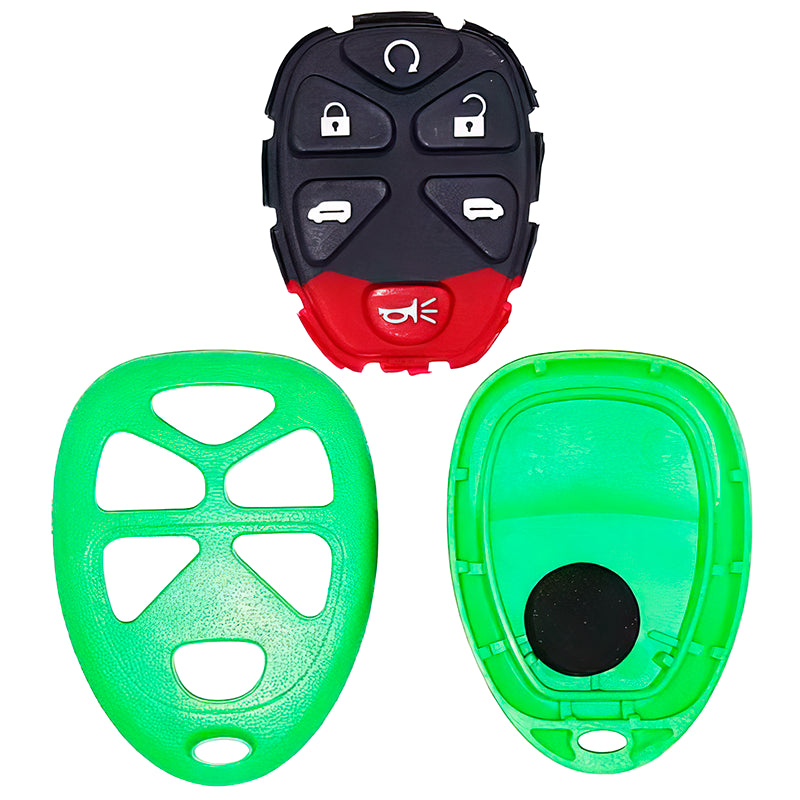 New GM Replacement Case and Button Pad fits 6 buttons