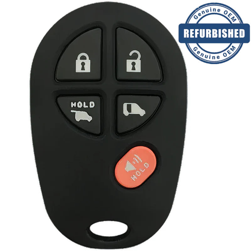 2005 Toyota Sienna Regular Remote PN: 89742-AE040, 89742-AE041