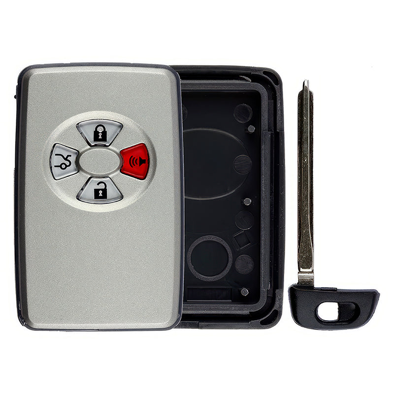 Toyota 4 Button HYQ14AAF Replacement Case 89904-07030