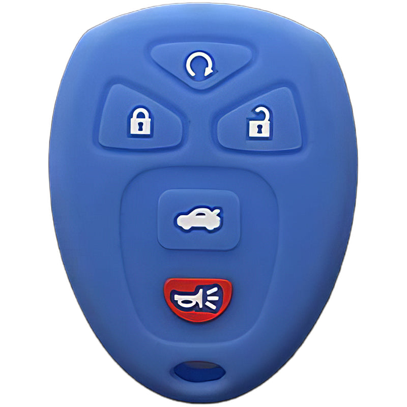Silicone Key Fob Cover For GM 5 Buttons Regular Remote
