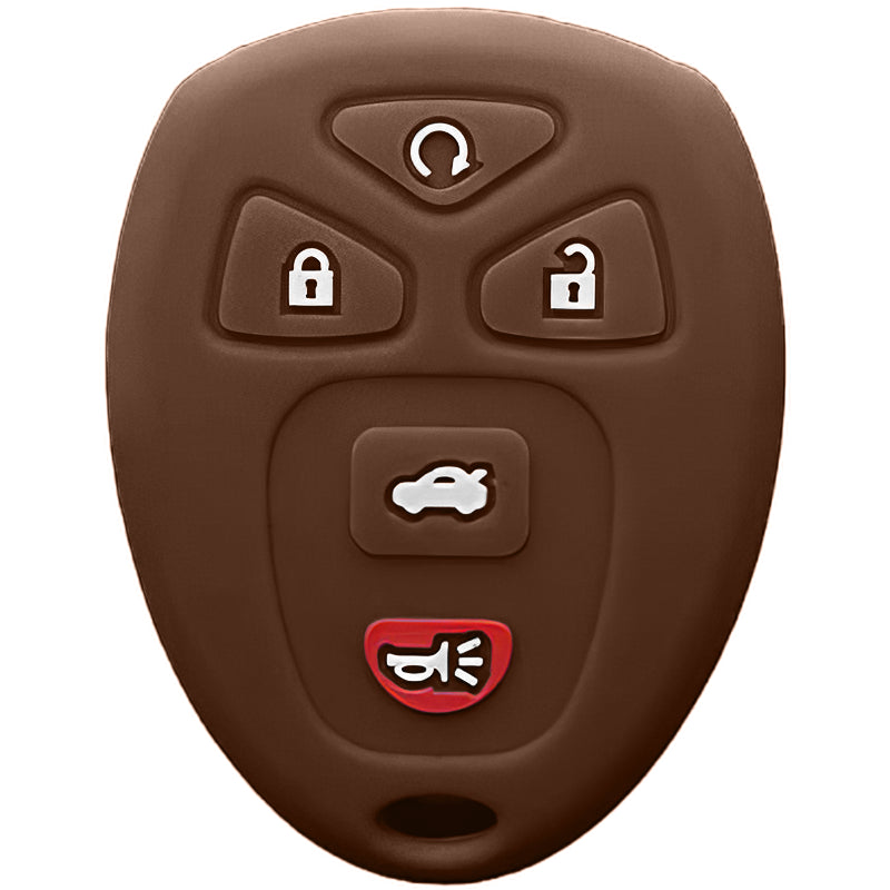 Silicone Key Fob Cover For GM 5 Buttons Regular Remote