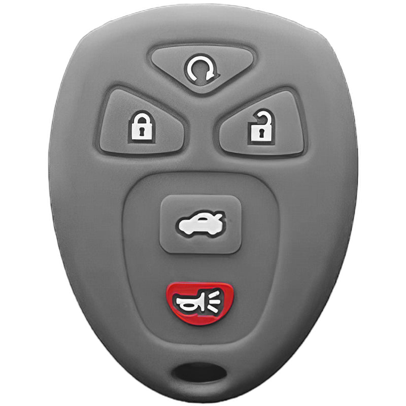 Silicone Key Fob Cover For GM 5 Buttons Regular Remote